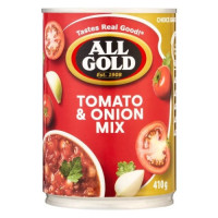ALL GOLD TOMATO & ONION 12X410G