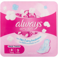 ALWAYS MAXI 24X9'S LONG AIRY SOFT
