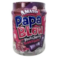 AMAZON PAPA BLOW GUM 6JARX50PC BLCK CHER