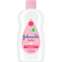 JOHNSONS BABY OIL 6X125ML