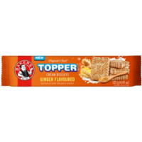 BAKERS TOPPERS 12X125G GINGER
