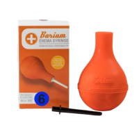 BARIUM ENEMA SYRINGE 4X185ML SIZE 6