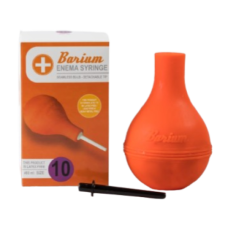 BARIUM ENEMA SYRINGE 4X400ML SIZE 10