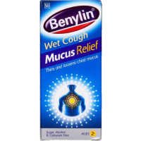 BENYLIN 6X50ML WET COUGH MUCUS RELIEF