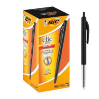 BIC CLIC PENS 60'S BLACK