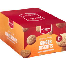 BOSTON BISCUITS 24X40G GINGER