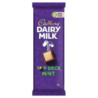 CADBURY SLABS 12x80g T/DECK MINT