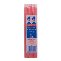 CANDLES 12X450G NEWDEN PINK