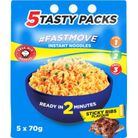 CASA MIA NOODLES 8X5X70G STICKY RIBS