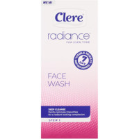 CLERE FACE WASH 6X100ML RADIANCE