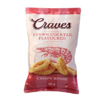 CRAVES CRISPY RINGS 12X60G PRAWN