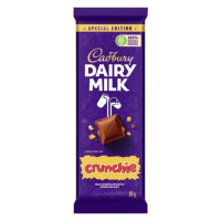 CADBURY SLABS 12X80G CRUNCHIE