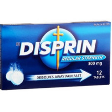 DISPRIN BLUE 1X12X12'S REG SHRINK