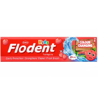 FLODENT T/P KIDS 6X50ML LYCHE-WHITE/RED