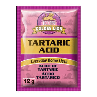 GOLDEN LION TARTARIC ACID 8X50X12G