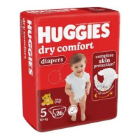 HUGGIES DRY COMFORT CARRY PK #5 4X26'S