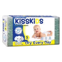 KISSKIDS DIAPERS 2X100'S SMALL