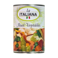 LA ITALIANA MIX VEG IN BRINE 24X400G