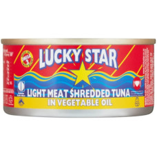 LUCKYSTAR TUNA SHREDDED 1X6X170G OIL