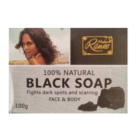 MADAM RANEE BLCK SOAP 12X100G FCE & BODY