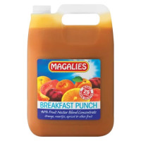 MAGALIES JUICE 2X5L BREAKFAST PUNCH