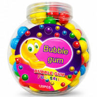 MINIHUA BBLGUM 1X125'S (8G) FUNBALL JAR