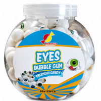 MINIHUA BBLGUM 1X125'S (8G) EYES