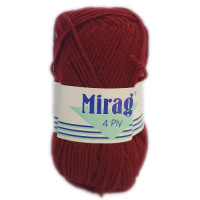 MIRAGE WOOL 20X25G MAROON