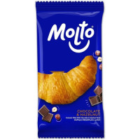 MOLTO CROISSANT 30X40G CHOC & H/NUT