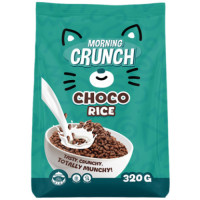 MORNING CRUNCH 12X320G CHOCO RICE