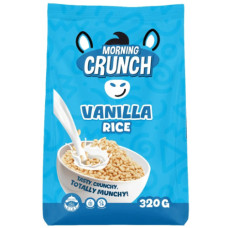 MORNING CRUNCH 12X320G VANILLA RICE