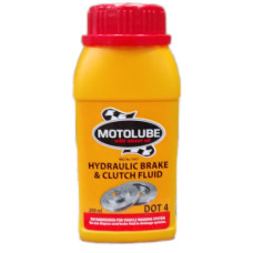 MOTOLUBE BRK/CLUTCH FLUID DOT4 24X200ML