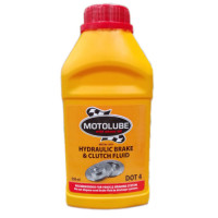 MOTOLUBE BRK/CLUTCH FLUID DOT4 24X500ML