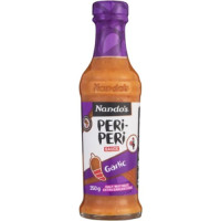 NANDOS SAUCE PP 6X250ML GARLIC MEDIUM