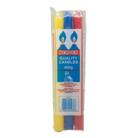 CANDLES 12X450G NEWDEN RAINBOW