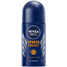 NIVEA R/ON 6X50ML MALE SHRINK STRS/PRTCT