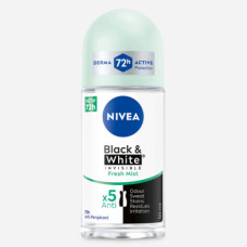 NIVEA R/ON 6X50ML FEM SHRINK B&W FR/MIST