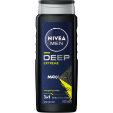 NIVEA S/GEL 6X500ML SHRINK MEN DEEP EXCT