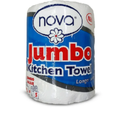 NOVA JUMBO KITCHEN TOWEL 6X2PLY/250 SHT