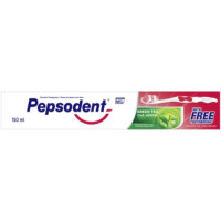 PEPSODENT 6X150ML GREEN TEA & TOOTHBRUSH