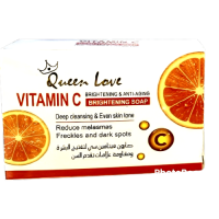 QUEEN LOVE VIT C BRIGHTENING SOAP 100G