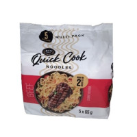 NOODLES QUICK COOK 10(5X65G) BEEF