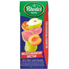 RHODES JUICE NECTAR 4X6X200ML MEDITERRAN