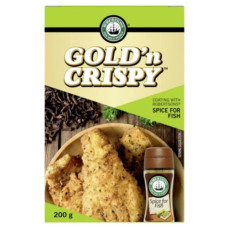 GOLD & CRISPY 10X200G SPICE FOR FISH