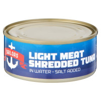 SAILORS SHRED TUNA 48X170G IN BRINE