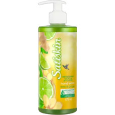 SATISKIN H/WASH 6X475ML LEMON/GINGER