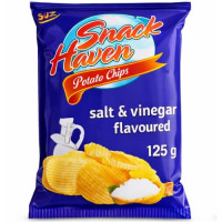 SNACK HAVEN 18X125G SALT & VINEGAR