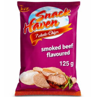 SNACK HAVEN 18X125G SMOKED BEEF