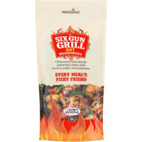 SIX GUN GRILL SEASONING 25X200G HOT