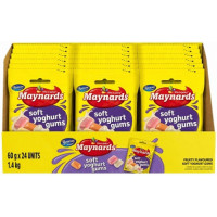 MAYNARDS 24X60G FRUITY YOG GUMS